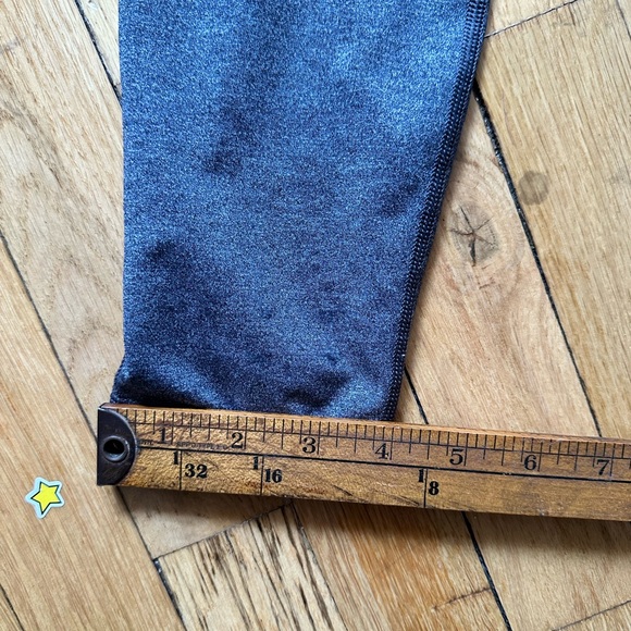 Lululemon Train Times Grey Leggings Size 4 - Picture 6 of 8